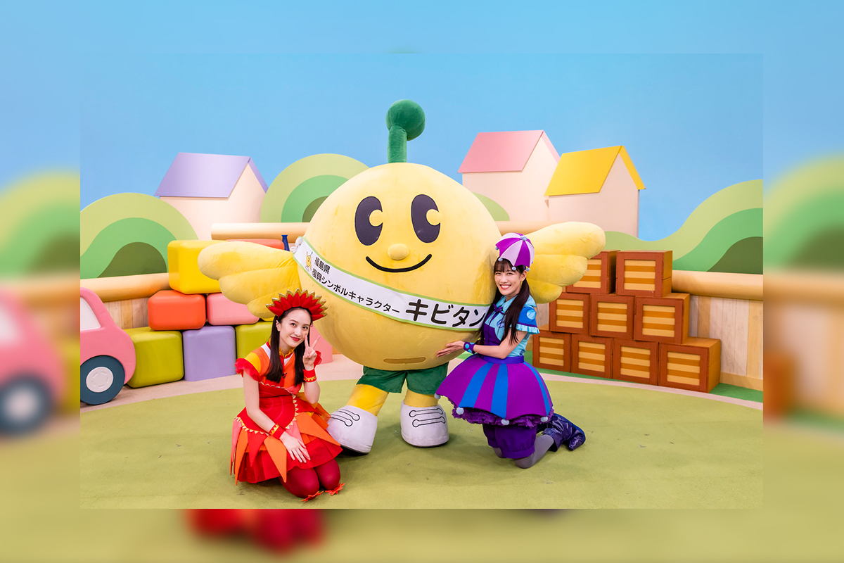 ももくろちゃんZ『とびだせ！ぐーちょきぱーてぃー』、 福島県復興シンボルキャラクター“キビタン”が番組登場