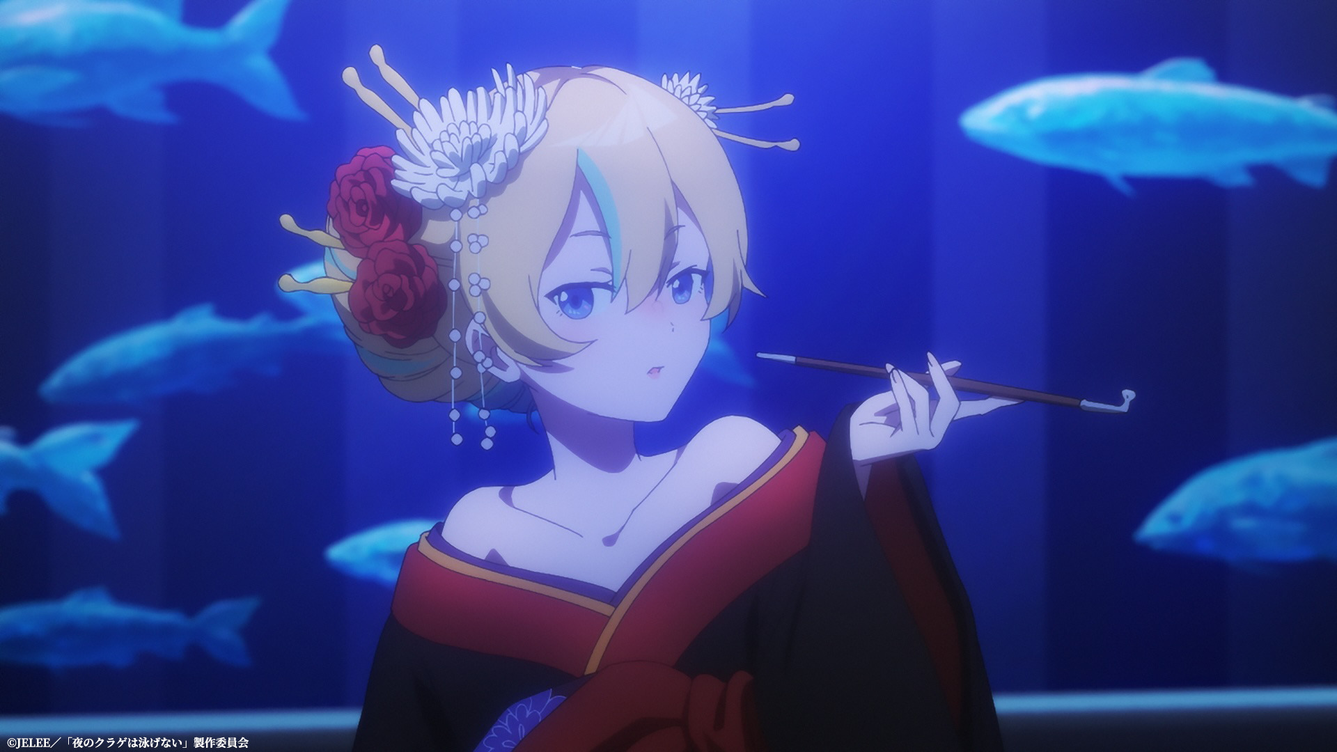 夜のクラゲは泳げない　第3話　アニメ台本 設定資料　声優 抽選　当選品　抽プレ TVアニメ『夜のクラゲは泳げない』第3話のあらすじ公開！ キウイ