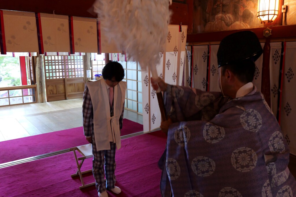 小山雄大 髙瀧神社ヒット祈願