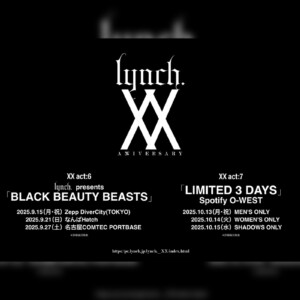 lynch. 20th ANNIVERSARY PROJECT XX act:6&7発表
