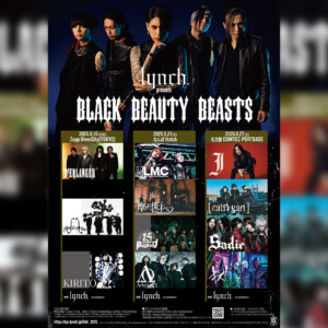 lynch.主催となるイベントXX act:6 lynch. Presents「BLACK BEAUTY BEASTS」出演者＆詳細発表