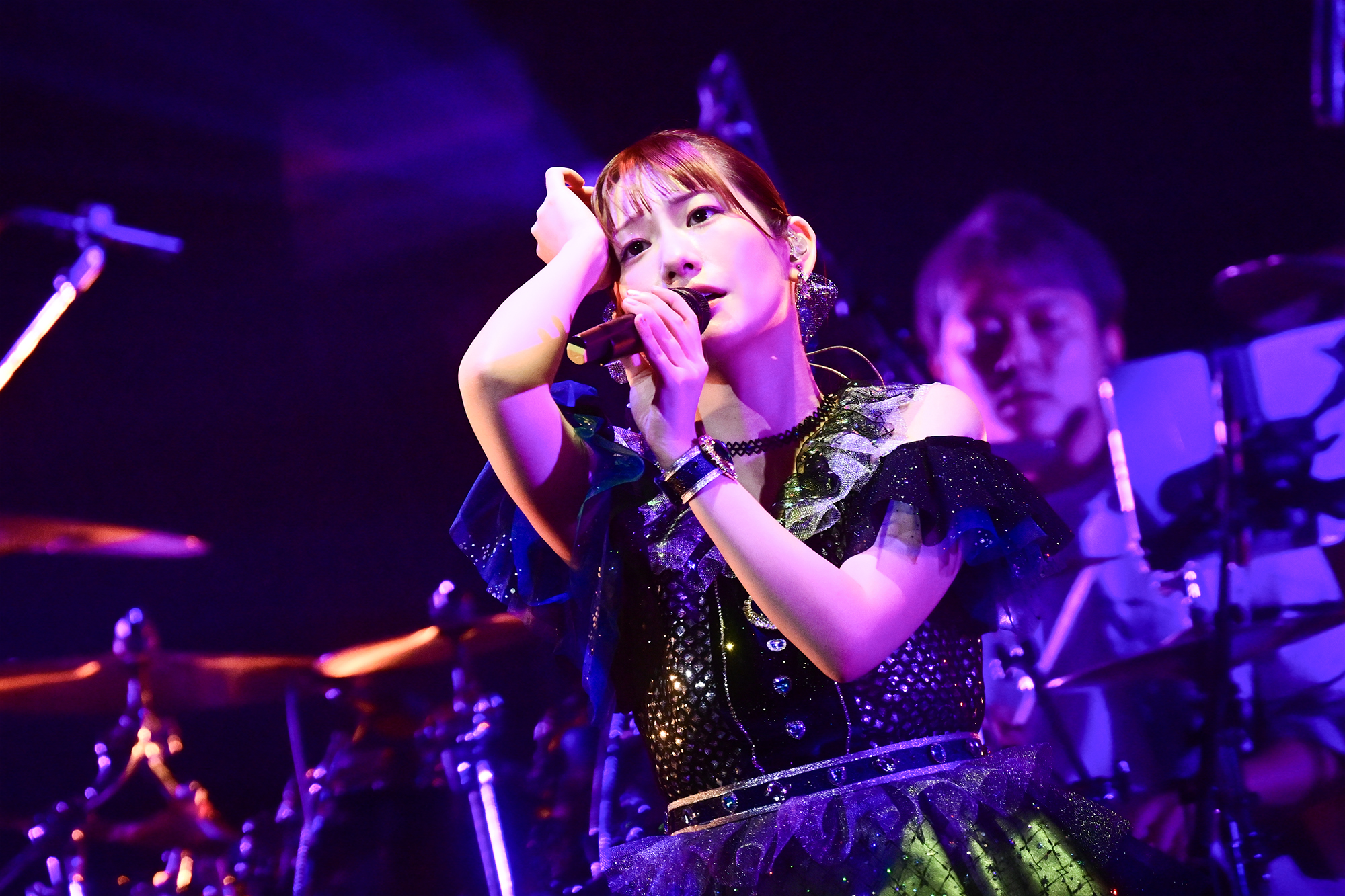 岡咲美保 3rdライブで魅せた心と感情を揺らし続けたパフォーマンス