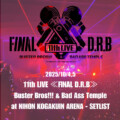 ヒプマイ 11th LIVE Buster Bros!!!&Bad Ass Templeのセットリストを公開