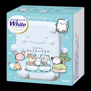 花王石鹸ホワイト　なんでもいきものパッケージデザイン