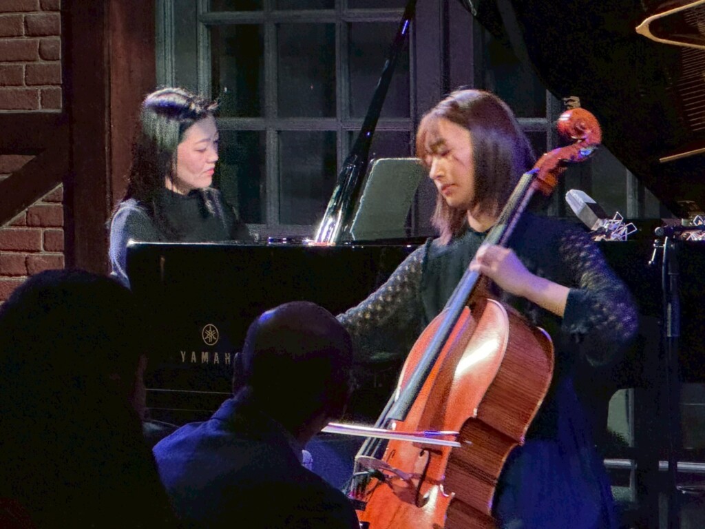 1966カルテット『THE SET LIST』『COVER OF COVER』2作品同時発売記念コンサートin BLUE NOTE PLACE_伊藤(チェロ)増田(ピアノ)