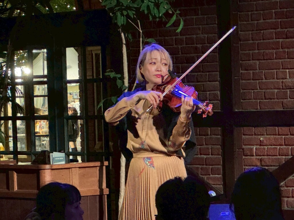 1966カルテット『THE SET LIST』『COVER OF COVER』2作品同時発売記念コンサートin BLUE NOTE PLACE_松浦(ヴァイオリン)ソロ