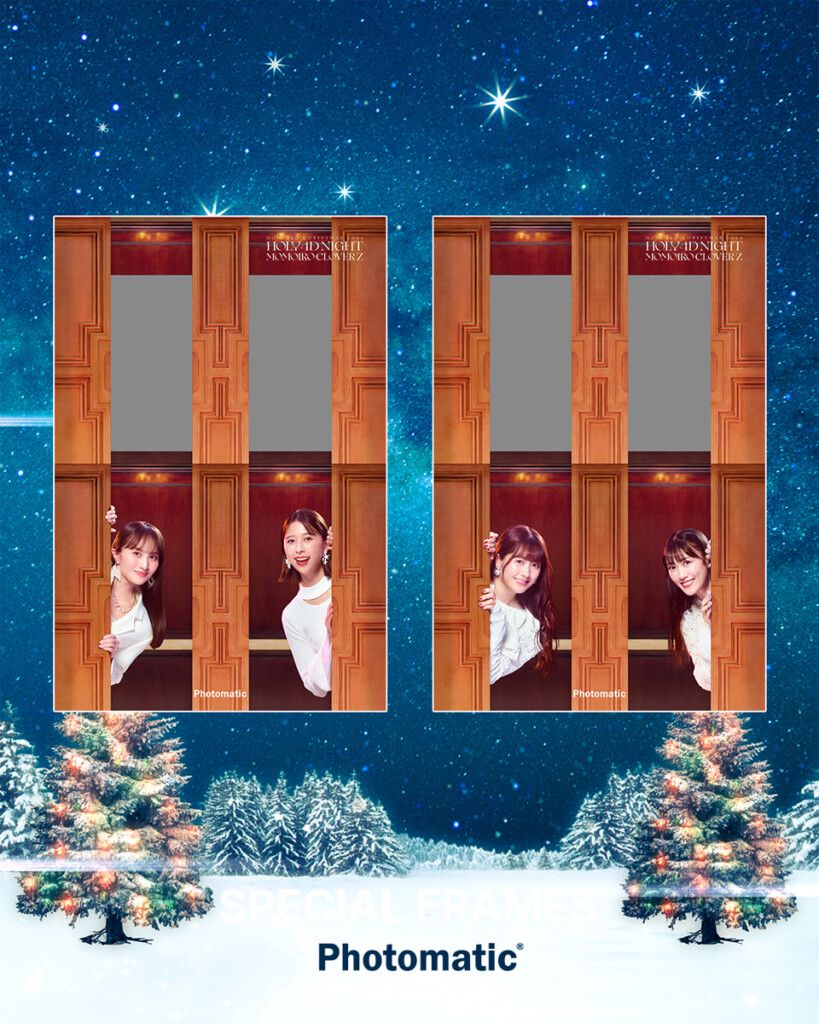 セルフフォトブース『Photomatic』×ももクロ コラボレーション告知画像02