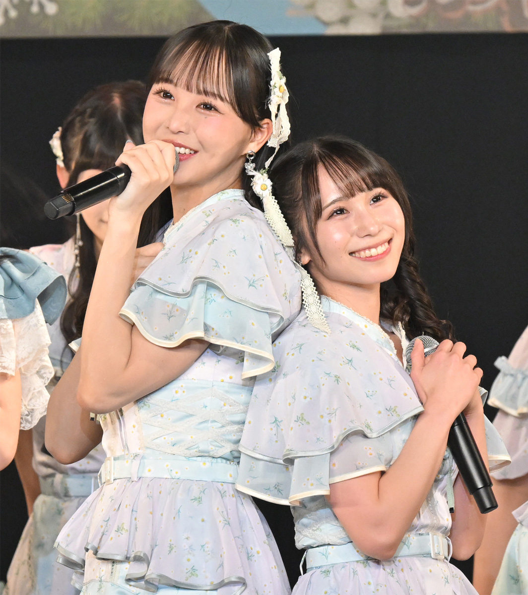 STU48『Live Tour 2025〜傷つくことが青春だ〜』福田朱里と岡田あずみ