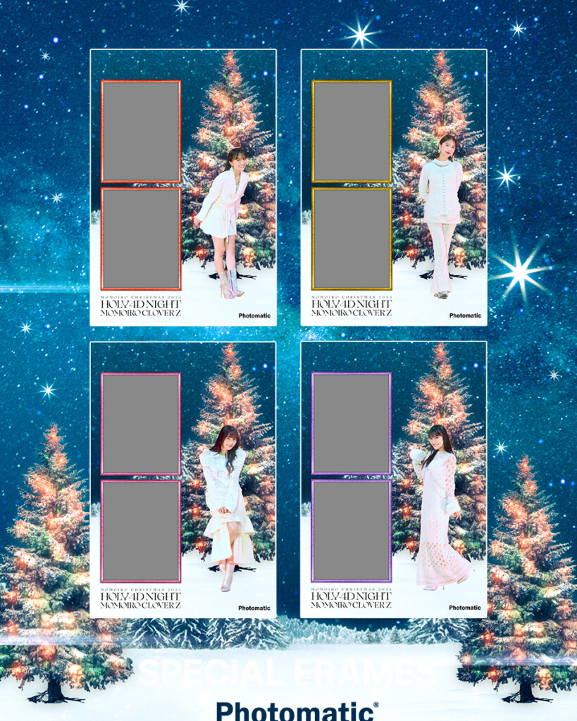 セルフフォトブース『Photomatic』×ももクロ コラボレーション告知画像01