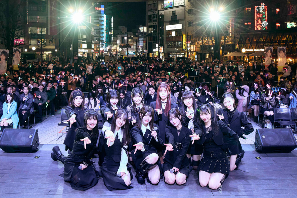 WHITE SCORPION「7秒のレジスタンス」初パフォーマンス 3日間連続開催フリーライブ初日で