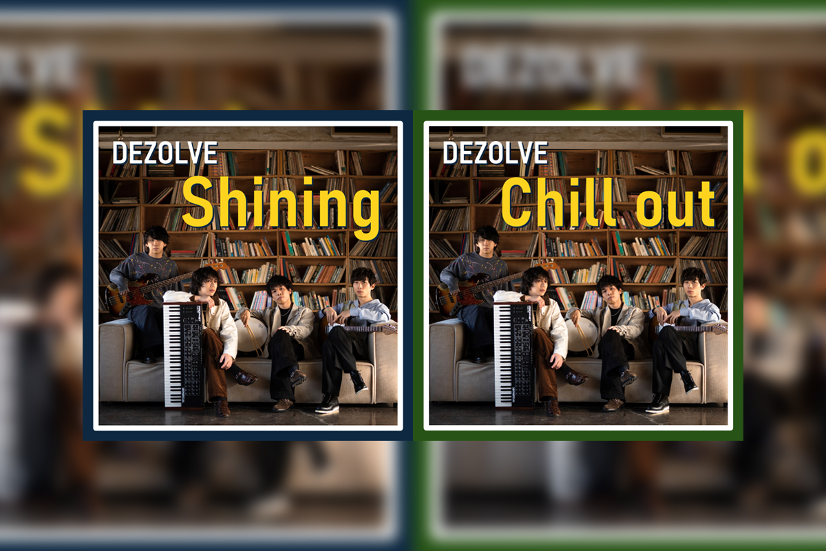 DEZOLVE、新作『Biblion』リリース記念　メンバーセレクトプレイリスト2種公開