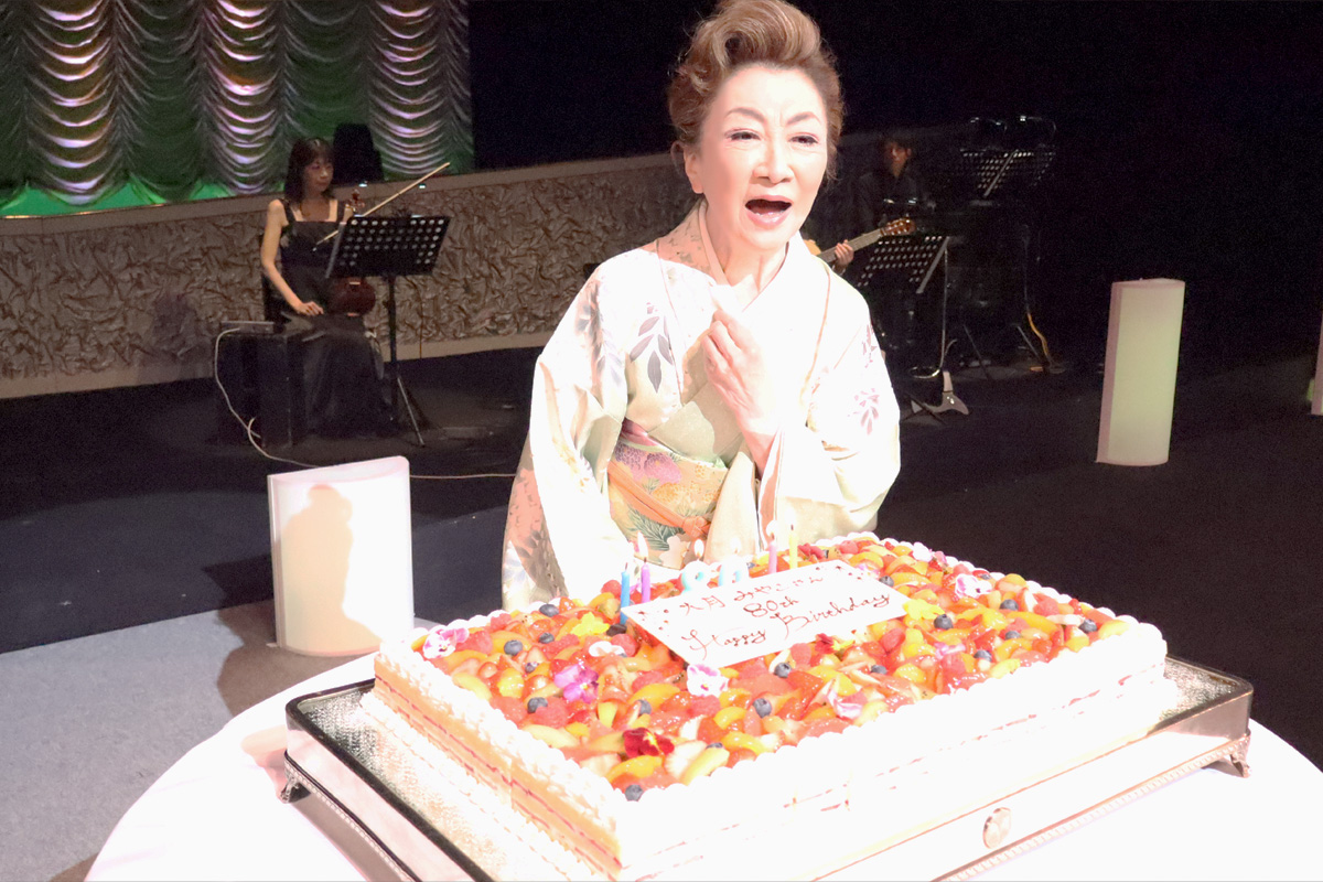 大月みやこ 傘寿（80歳）の誕生日に大阪・新歌舞伎座にて特別公演を開催