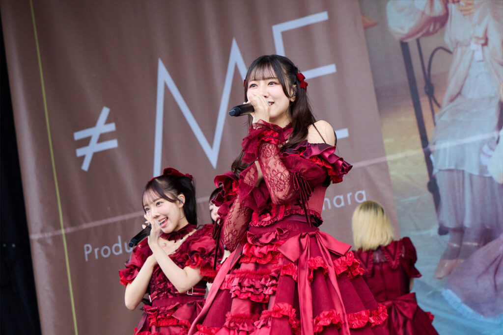 ≠ME 12th両A面シングル『愛くださいませ/ここでファーストキッス』発売記念スペシャルリリースイベント 場面写0