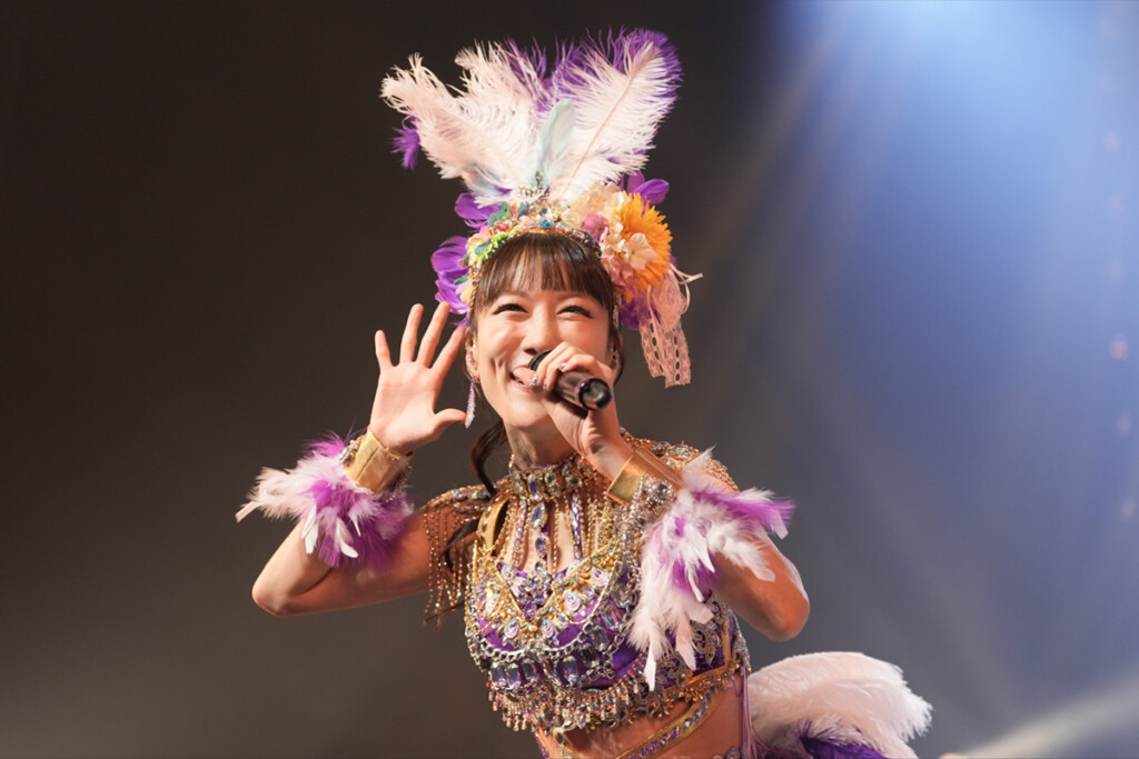 ももクロ高城れに『盆踊り』『サンバカーニバル』という異なるテーマの二部公演ソロコンサートを横浜で開催