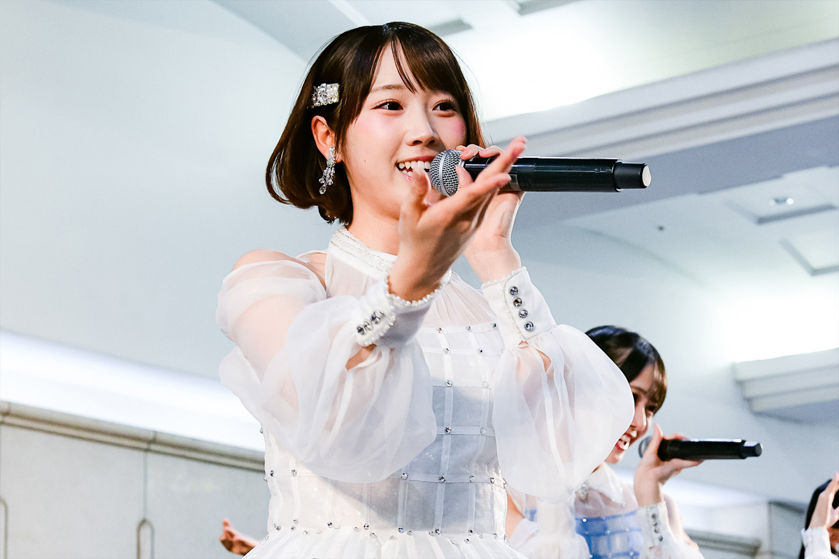 STU48 14thシングル『冬服に着替えたら』発売日に広島駅南口地下広場でリリースイベント開催